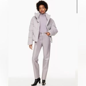 Aritzia Wilfred The Melina™ Pant Morado Grey size 4